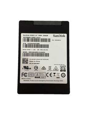Sd7sb6s-256g-1001 Sandisk Sd7sb6s256g1001 X300 256gb 2.5 Inch Sata Ssd Grade A Sku 20218
