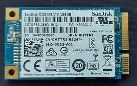 Sd7sf6s-256-1012 Sandisk X300 256gb Ssd Msata 6.0 Gb/s