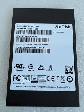 Sd8sba-128g-1122 Sandisk Z400s 128gb 2.5-inch Sata Iii Internal Ssd