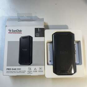 Sdps31h-001t-gbcnd Sandisk Sp3 Professional Pro-g40 1tb Usb 3.2 Gen 2 Type-c External Ssd Write/q