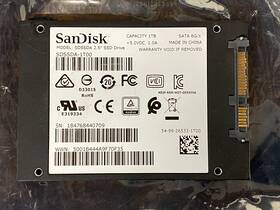 Sdssa-1t00 Sandisk Sdssa 1tb 2.5 Inch Sata Ssd Solid State Drive