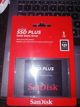 Sdssda-1t00-g27 Sandisk Ssd Plus 1tb Sata Iii 2.5 Inch Internal #sdssda-1t00-g27