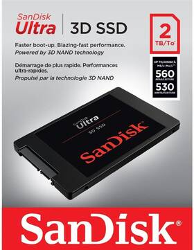 Sdssdh3-2t00 Sandisk Sdssda1t00 Ultra 3d Nand 2tb Internal Ssd Sata Iii 6 Gb/s 2.5 Inch /7mm A