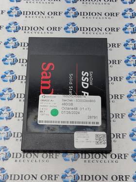 Sdssda480g Sandisk 480gb 2.5 Inch Sata Ssd Grade A Sku 11256