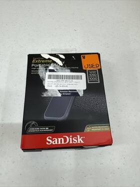 Sdssde51-2t00-aw25 Sandisk Sdssde61-2t00-aw25 Extreme Portable Ssd 2tb Solid State Driv Light Use