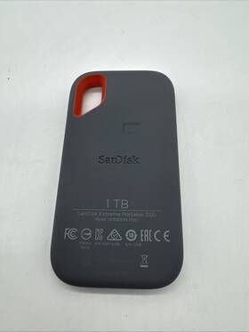 Sdssde61-1t00 Sandisk Sdssde61-t100 Extreme Portable Ssd 1tb Usb Type-c 1050 Mb/s 2020 Model