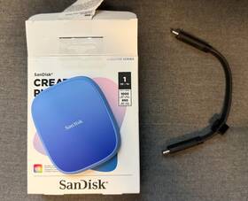 Sdssde62c-1t00-g25 Sandisk Creator Phone G25 1 Tb Portable Solid State Drive