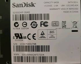 Sdssdhp-064g Sandisk Sdssdhp-64g Ultra Plus 64gb 2.5 Inch Mlc Sata 6gbps Internal Ssd