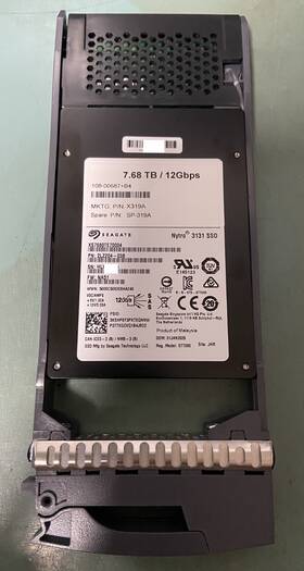 Xs7680te70004 Seagate 2lz204-038 Ssd 7.68tb 2.5 Inch Sas Hp Dell 512b Per Sec Heath100%