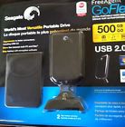 Staa500305 Seagate Freeagent Goflex 500 Gb,external (staa500305) Hard Drive~new In Box