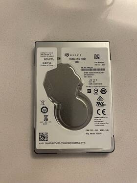 St1000vt001 Seagate 1tb 2.5 Inch Internal Hard Drive 5400rpm 128mb Cache Sata Pn
