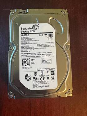 St4000dm000 Seagate 4tb Sata 6 Gb/s 64mb 5900 Rpm Desktop Hdd 3.5 Inch