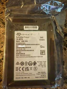 Xs15360se70045 Seagate Xs15360se70094 Nytro 3332 15.36tb Sas 12gb/s 2.5in Enterprise Ssd
