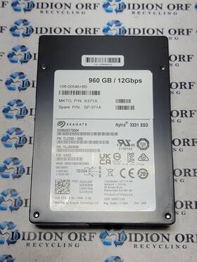 Xs960se70004 Seagate Nytro 3331 960gb 2.5 Inch Sas Ssd Pn 2lz200 Grade A Sku 12322