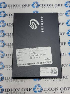 Za250cm10002 Seagate 250gb 2.5 Inch Sata Ssd Grade A Sku 11563