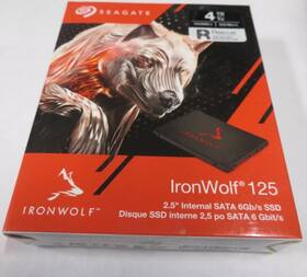 Za4000nm1a002 Seagate Ironwolf 125 4tb 2.5 Inch Sata Iii Internal Nas Ssd