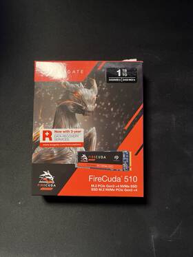 Zp1000gm3a011 Seagate Firecuda 510 Solid State Drive 1 Tb 1tb M.2 Nvme Gen3