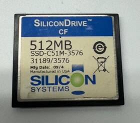 Ssd-c512m-3576 Silicon Drive 5cfcrd.0512-03 B&r Rev.d0