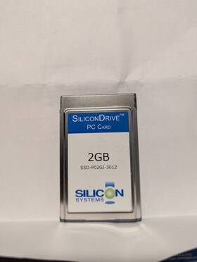 Ssd-p02gi-3012 Silicon Drive Ssd-pd4g-3012 Western Digital 2gb Type Ii Pcmcia Pc Card