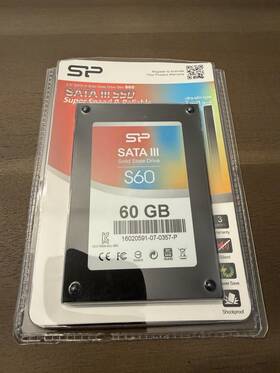 16020591-07-0357-p Silicon Power S60 60gb Mlc Sata Iii Solid State Drive. 7mm Ultra Slim 2.5 Inch
