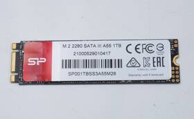 Sp001tbss3a55m28 Silicon Power 1tb A55 M.2 Ssd Sata Iii Internal Solid State Drive 2280 100%