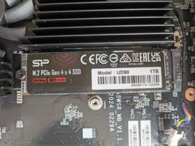 Sp01kgbp44ud9005 Silicon Power 1tb Ud90 Nvme Pcie 4x4 M.2 Ssd R/w Up To 5 000/4 800