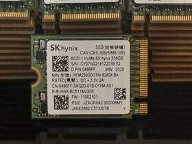 Hfm256gdgtni-82a0a Sk Hynix 0496ff Bc511 256gb M.2 2230 Pcie Nvme Ssd Dell 496ff