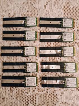 Hfm512gdgtng-83a0a Sk Hynix 0rm7rk Lot Of 10 512gb Bc501 M.2 Nvme Ssd With 2280 Adapter