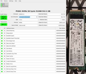 0v4rwg Sk Hynix 512gb M.2 Nvme Ssd Hard Drive 100% Health Full Smart Report