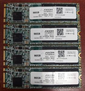 Axscn8bd960f4s Sk Hynix Lot Of 4 Axiom 960gb C565n Series Sata M.2 22x80 Ssd