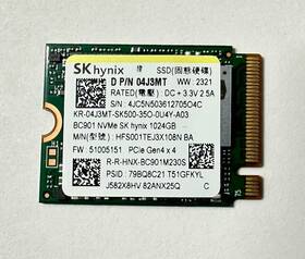 Hfs001tej3x108n Sk Hynix 1tb M.2 2230 Nvme Ssd