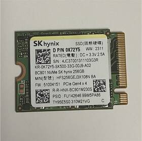 Hfs256ge3jx10bn Sk Hynix 256gb Pcie Gen4x4 M.2 Internal Ssd Green