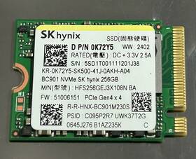 Hfs256gej3x108n Sk Hynix 256gb Ssd M.2 Pcie Gen 4x4 2230