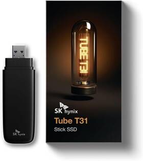 Skhsu3-001t-r1gb00 Sk Hynix Tube T31 1tb Stick Type Ssd With Dram Up To 1000mb/s Usb3.2 Console