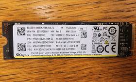 Ssstf2897k2vb5t3lj Sk Hynix 1tb M.2 Pcie Nvme Internal Ssd Black Fresh