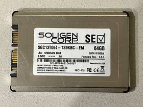 Sgc13t064-ts9kbc-em Soligen Sgc13t064 64gb Ssd 1.8 Inch Solid State Drive