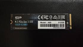 Fin-sp512gbp34a60m28 Sp Silicon Power 512gb Nvme M.2 Pcie Gen3x4 2280 Ssd