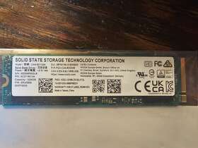 Ca6-8d1024 Ssstc Ca5-8d256 1tb Ssd M.2 Solid State Storage Technology Corporation Model