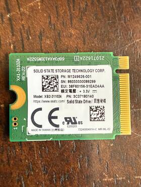 M1249626-001 Ssstc Xb2-311024 Xbox Series X/s Internal 1tb Nvme Ssd