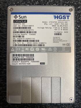 Z16izf2e-200ucu-orc Sun Microsystems 7050567 Oracle 200gb Sas Ssd 7049385