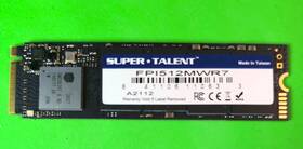 Fpi512mwr7 Super Talent 512gb M.2 Pcie Nvme Ssd