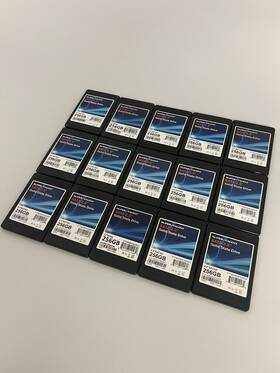 Ftm56n325h Super Talent Lot Of 15 256gb 2.5 Inch Ssd Tested Excellent Condition