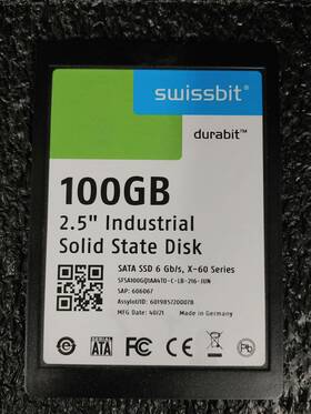 Sfsa100gq1aa4t0-c-lb-216-jun Swissbit 100gb 2.5 Inch Sata 6gbps Ssd Solid Statedrive