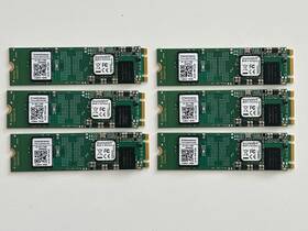 Sfsa120gm1ak2t0 Swissbit Lot Of 6x X-60m2 30gb M.2 Sata Ssd 2280 6gb/s