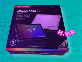 T253tm001t0c425 Team Group T-force Delta Max White Rgb Lite 2.5 Inch 1tb Sata Iii 3d Nand Internal