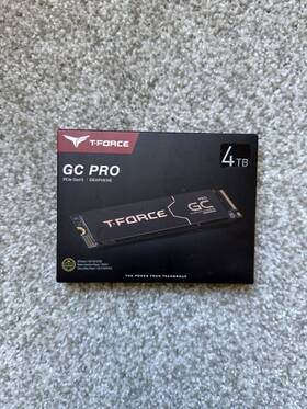 Tm8ffl004t0c129 Team Group T-force Gc Pro M.2 2280 4tb Pcie Gen 5.0x4 With Nvme 2.0 3d Nand Inte