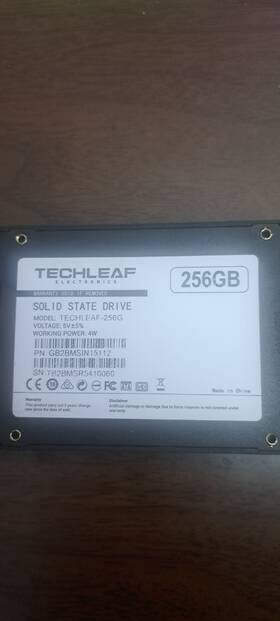 Gb2bmsin15112 Techleaf Ssd 2.5 Inch Electronics Techleaf-256g Solid State Drive 256gb