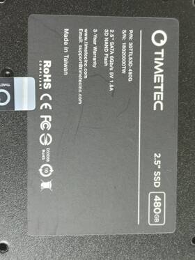 30ttl53d-480g Timetec 480 Gb Sata Iii 2.5 In Solid State Drive