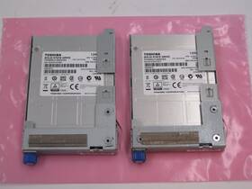 Thnsnj120gcs3 Toshiba 3290736-a Lot Of 2 120gb Thin Ssd With Caddy