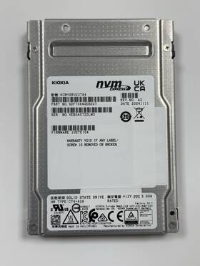 Kcmyxrug3t84 Toshiba Kioxia Cm7-r Series 3.84tb Pcie Gen5 Nvme 2.5ftft U.3 Ssd